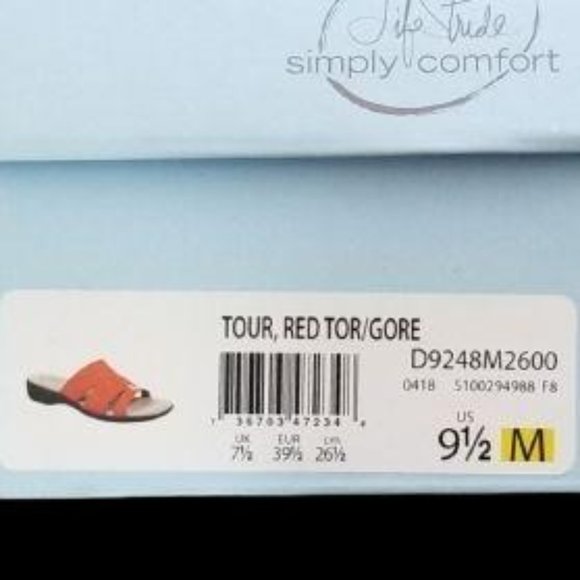 Life Stride Simply Comfort Tour Sandals Slides 9.5 - Picture 7 of 7